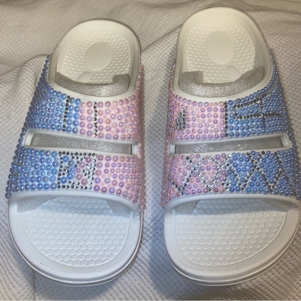 Custom Slides!!!!!hand made by me…. Baby shower/gender reveal!!!